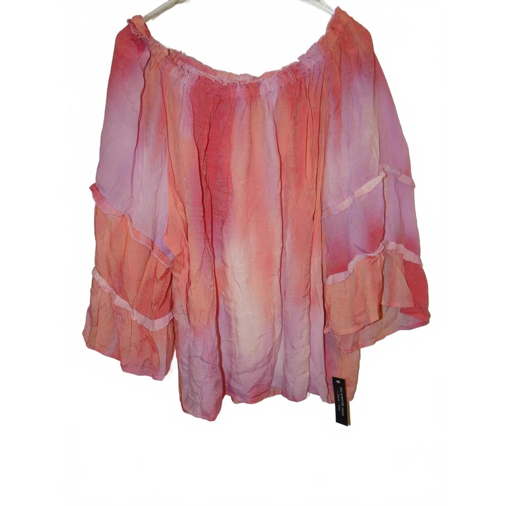 Zac & Rachel Woman 2X Off-Shoulder Blouse NWT